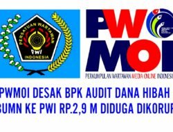 PWMOI Desak BPK Audit Dana Hibah BUMN ke PWI diduga Dikorupsi