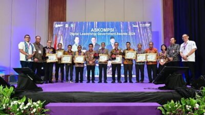 Restuardy Daud Tampil di ASKOMPSI Digital Leadership Government Awards 2024