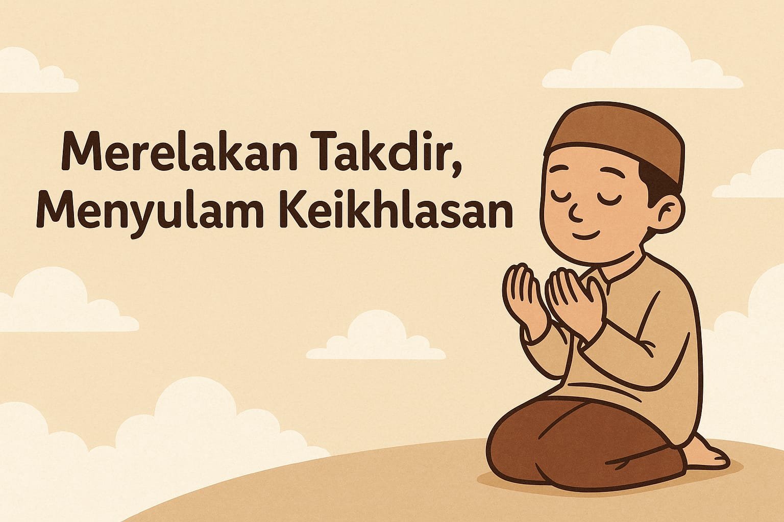 Merelakan Takdir, Menyulam Keikhlasan