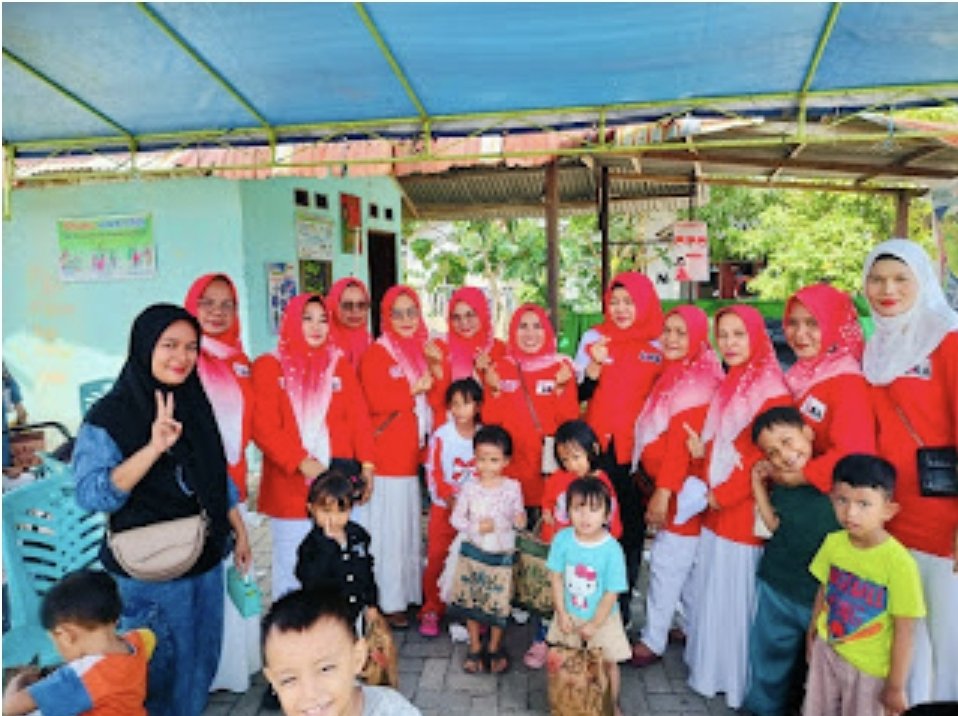 Perempuan LIRA Riau Support Kegiatan Posyandu!