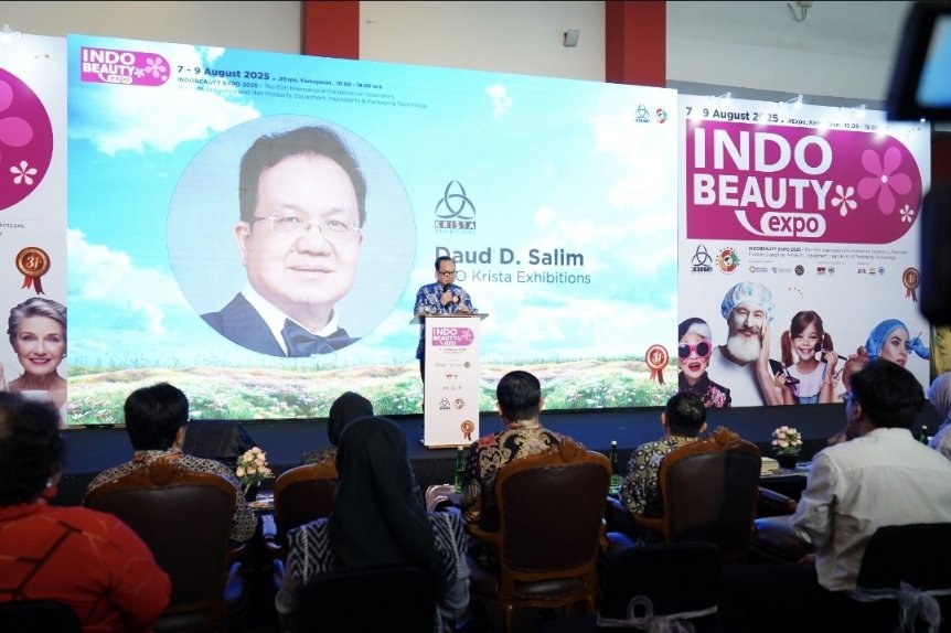 Opening Ceremony Indo Beauty Expo 2025, Daud D. Salim: Peluang Produk Lokal Go Global