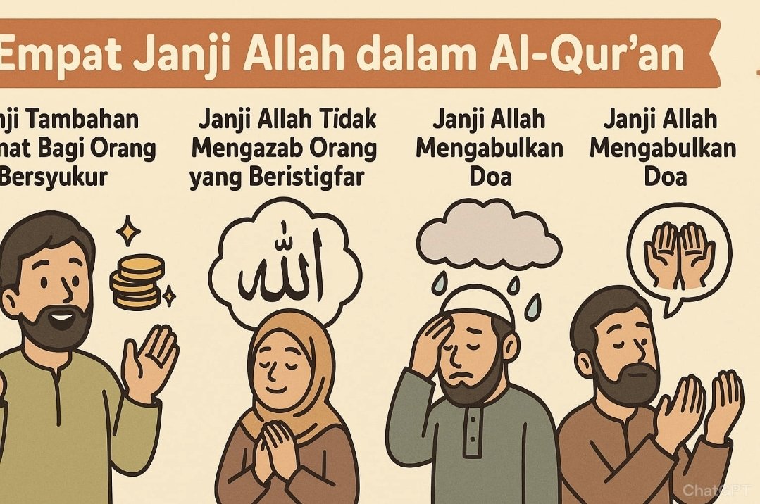 Empat Janji Allah dalam Al-Qur’an