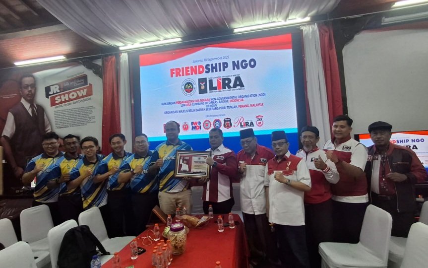 LSM LIRA Indonesia dan Majelis Belia Malaysia Bentuk Generasi Muda Anti Korupsi Tingkat Asean